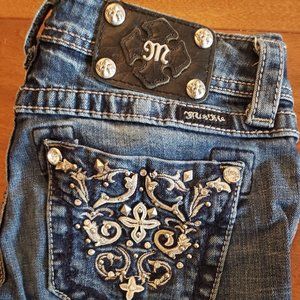 Miss Me Jeans Boot Cut Size 26 Short